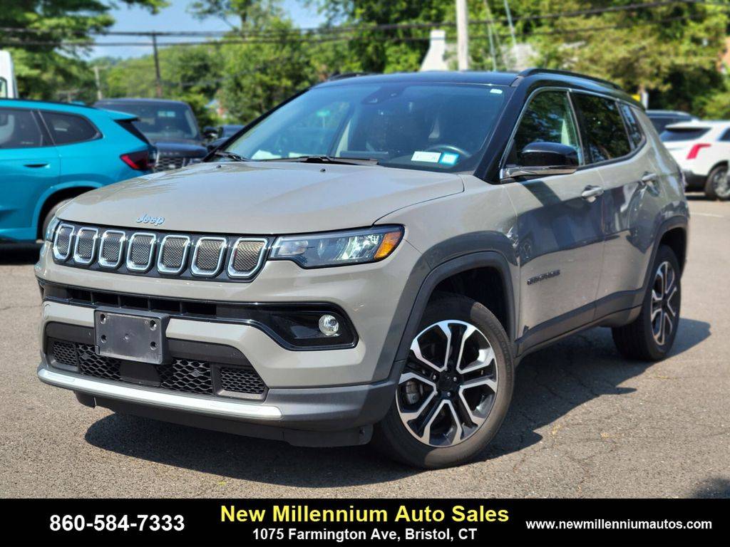 2022 Jeep Compass Limited — SUV — 40,374 mi — Bristol, CT