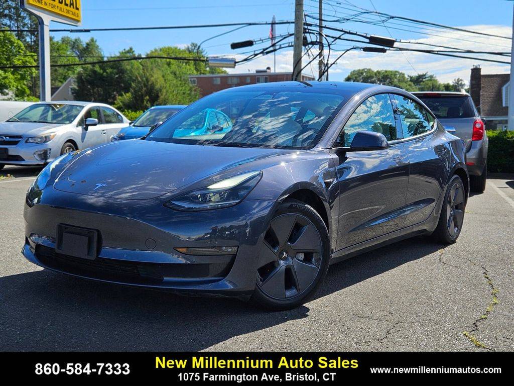 2022 Tesla Model 3 Long Range — Sedan — 34,980 mi — Bristol, CT