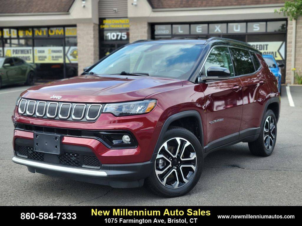 2022 Jeep Compass Limited — SUV — 18,389 mi — Bristol, CT
