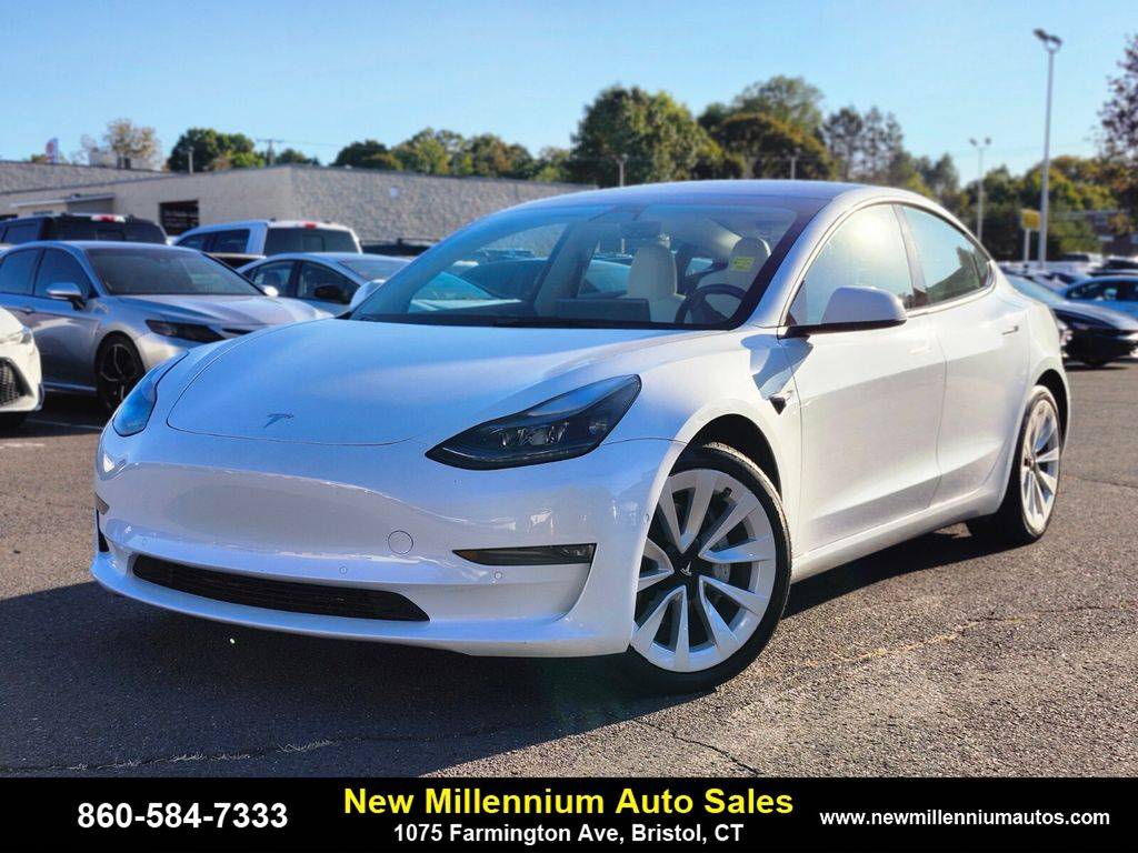 2022 Tesla Model 3 Long Range — Sedan — 43,801 mi — Bristol, CT