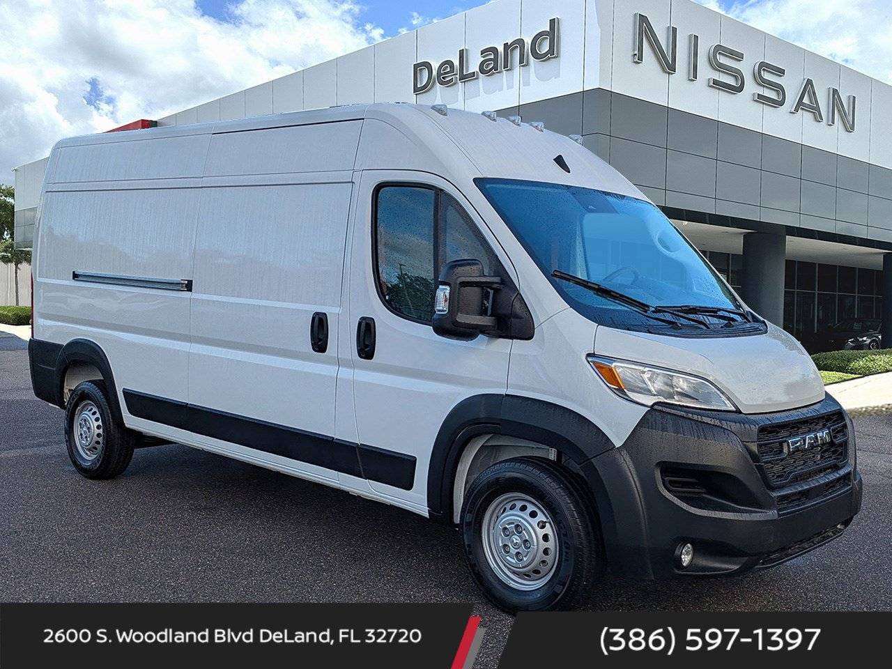 2025 Ram ProMaster Cargo Van Tradesman 2500 — Cargo Van — 17 mi — Deland, FL