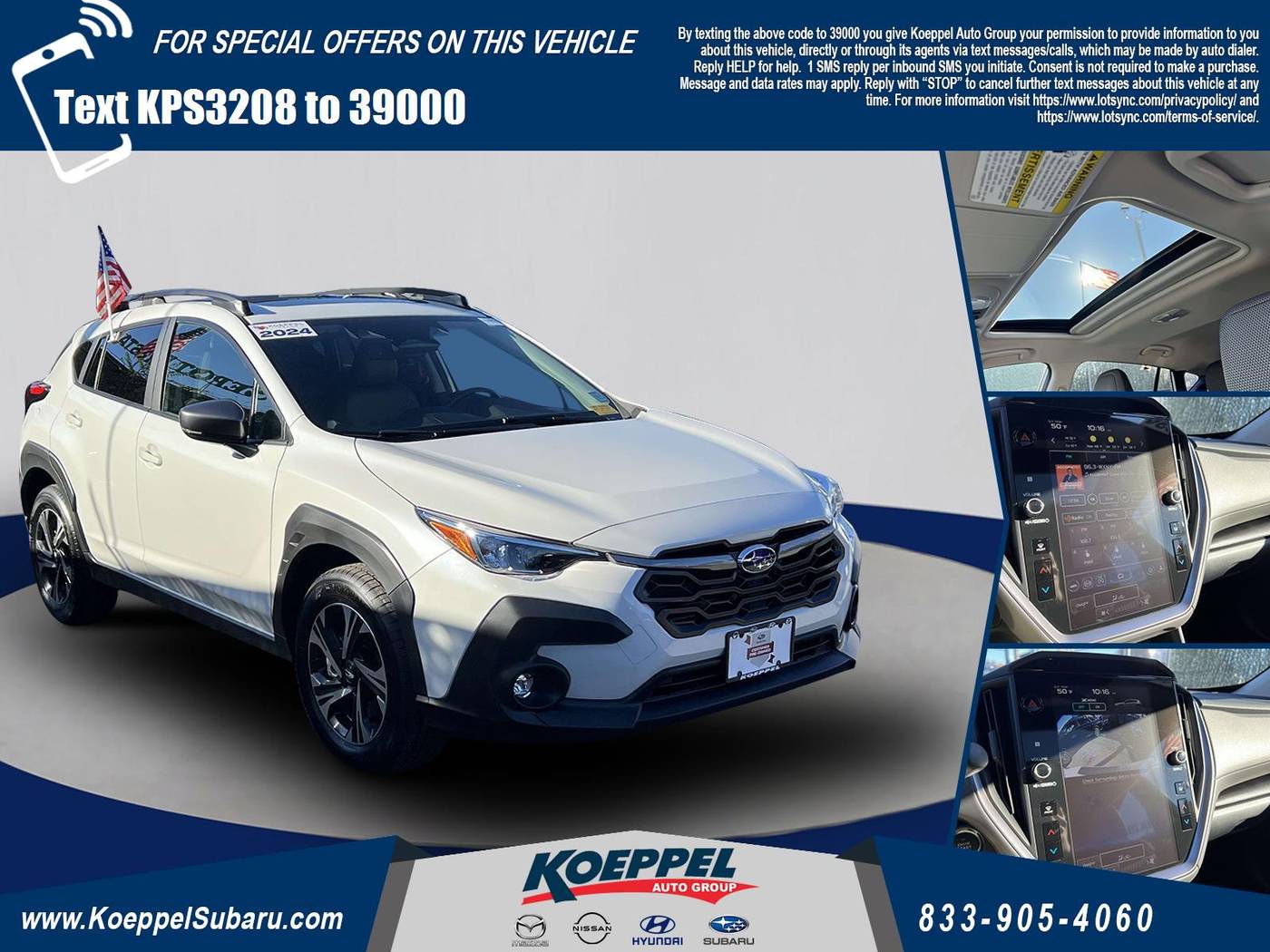 2024 Subaru Crosstrek Premium — SUV — 232 mi — Long Island City, NY