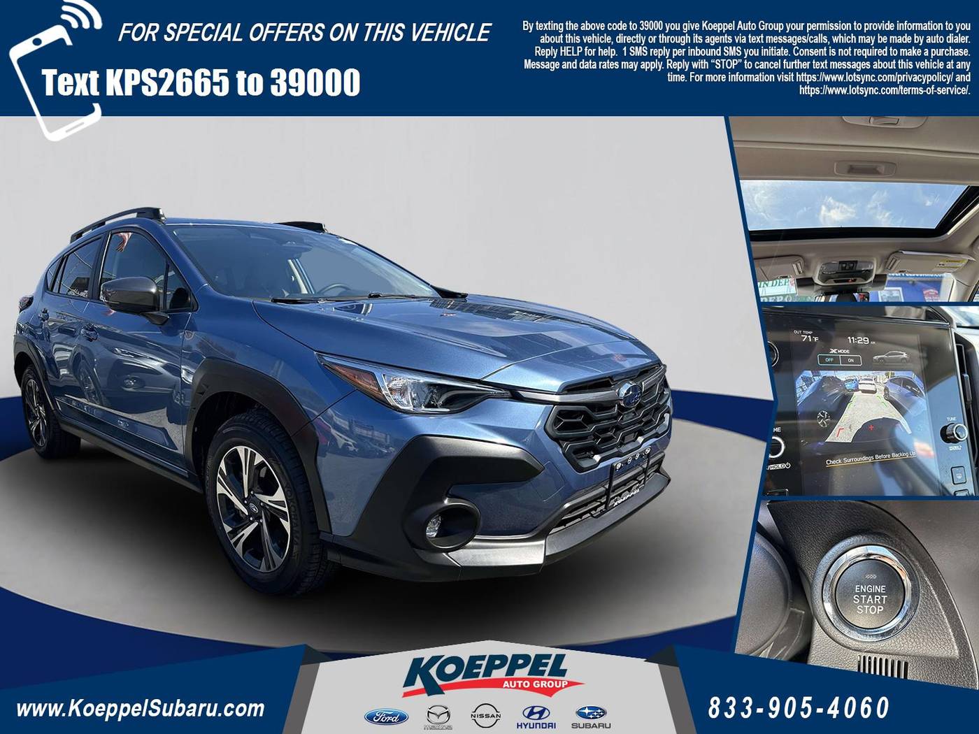 2024 Subaru Crosstrek Premium — SUV — 1,403 mi — Long Island City, NY