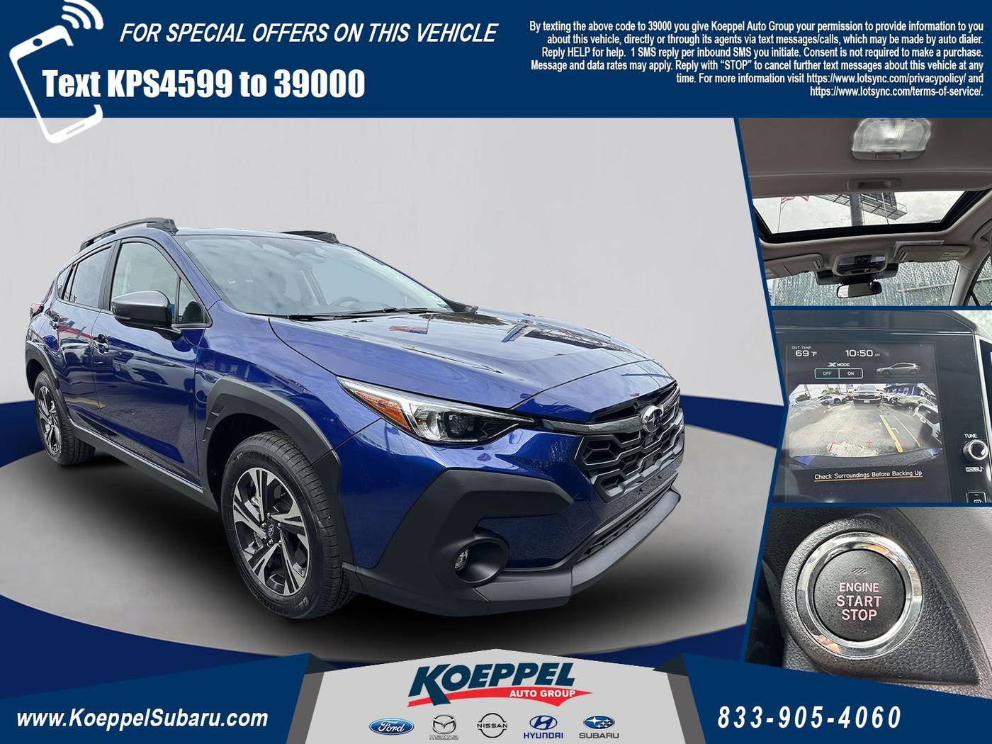2024 Subaru Crosstrek Premium — SUV — 4,157 mi — Long Island City, NY
