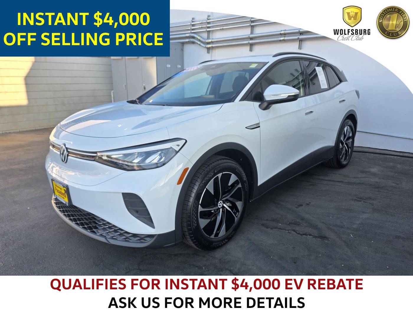 2022 Volkswagen ID.4 Pro — SUV — 15,329 mi — Pasadena, CA