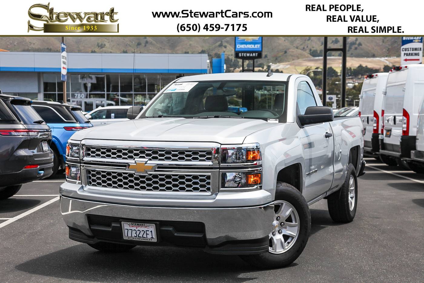 2014 Chevrolet Silverado 1500 LT — Pickup Truck — 55,642 mi — Colma, CA