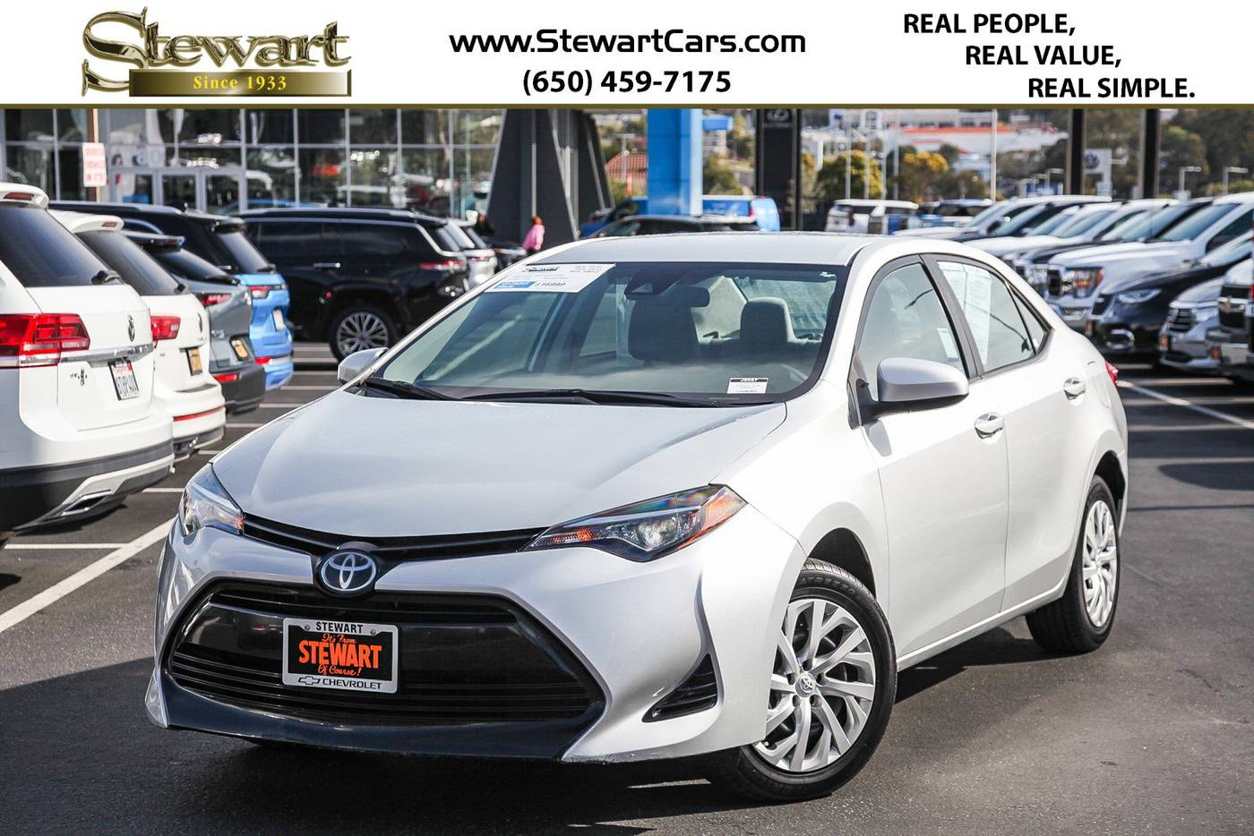 2019 Toyota Corolla LE — Sedan — 56,328 mi — Colma, CA