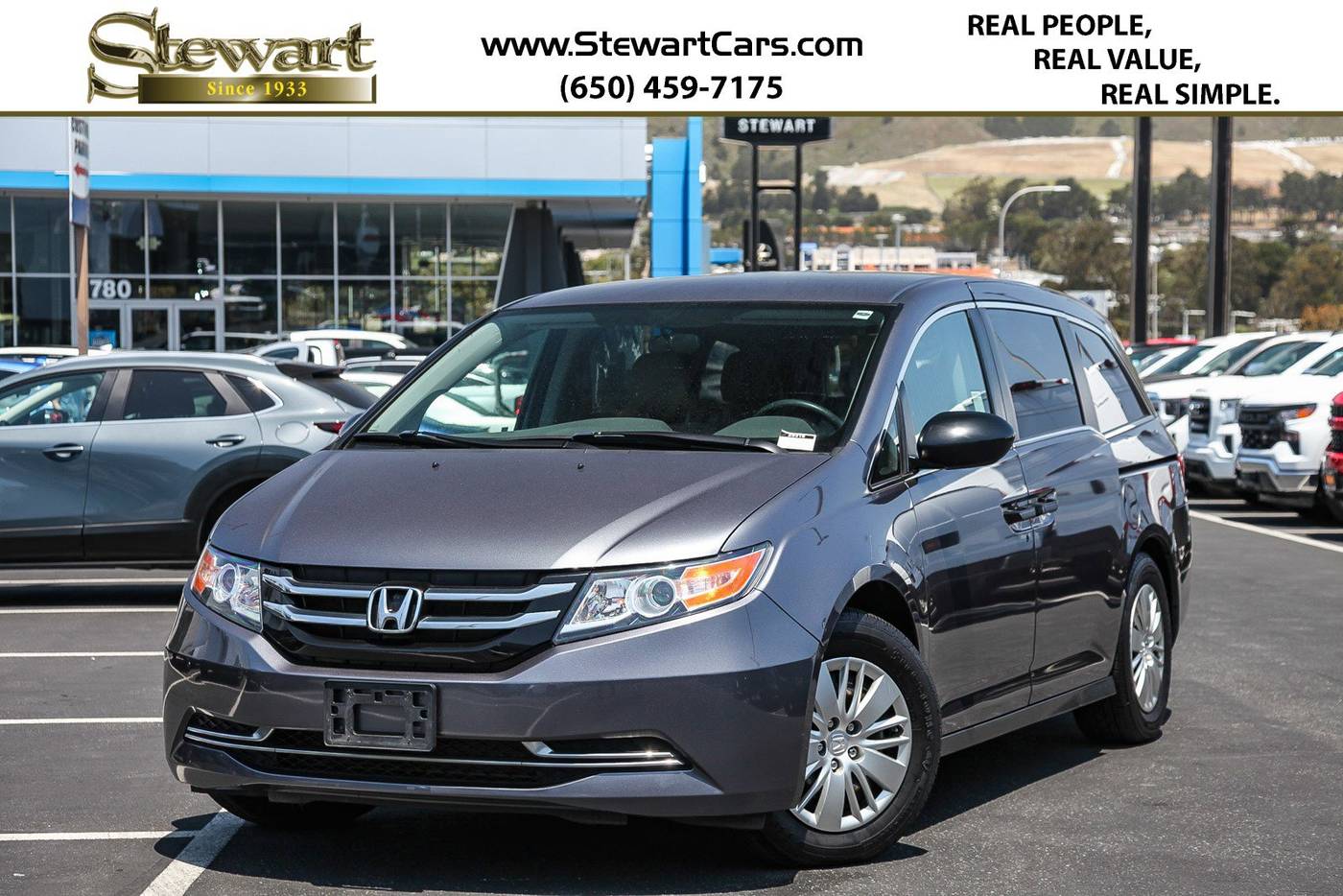 2016 Honda Odyssey LX — Minivan — 166,728 mi — Colma, CA