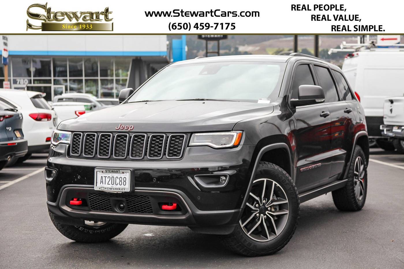 2020 Jeep Grand Cherokee Trailhawk — SUV — 37,094 mi — Colma, CA