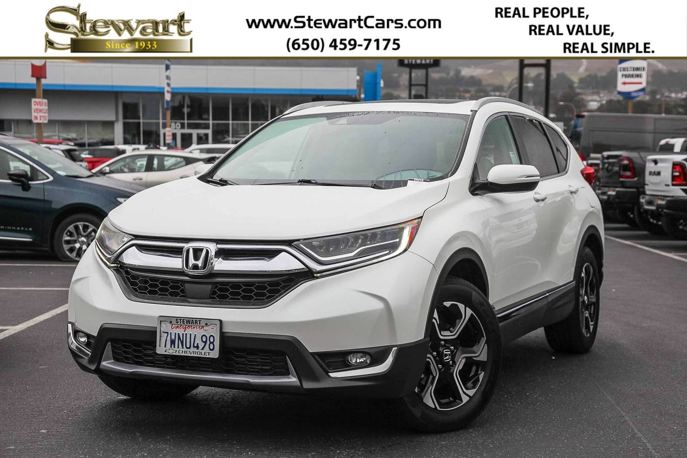 2017 Honda CR-V Touring — SUV — 57,765 mi — Colma, CA