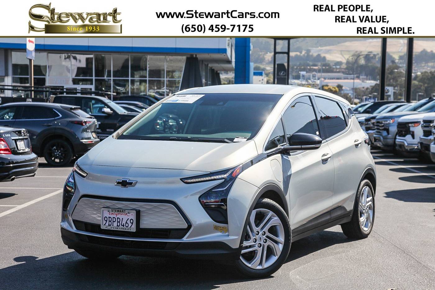 2022 Chevrolet Bolt EV 1LT — Hatchback — 18,443 mi — Colma, CA