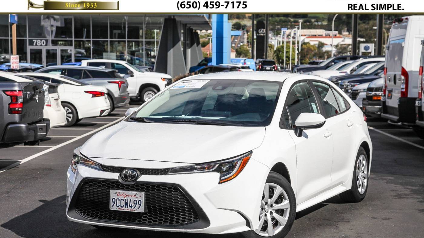 2022 Toyota Corolla LE — Sedan — 21,151 mi — Colma, CA