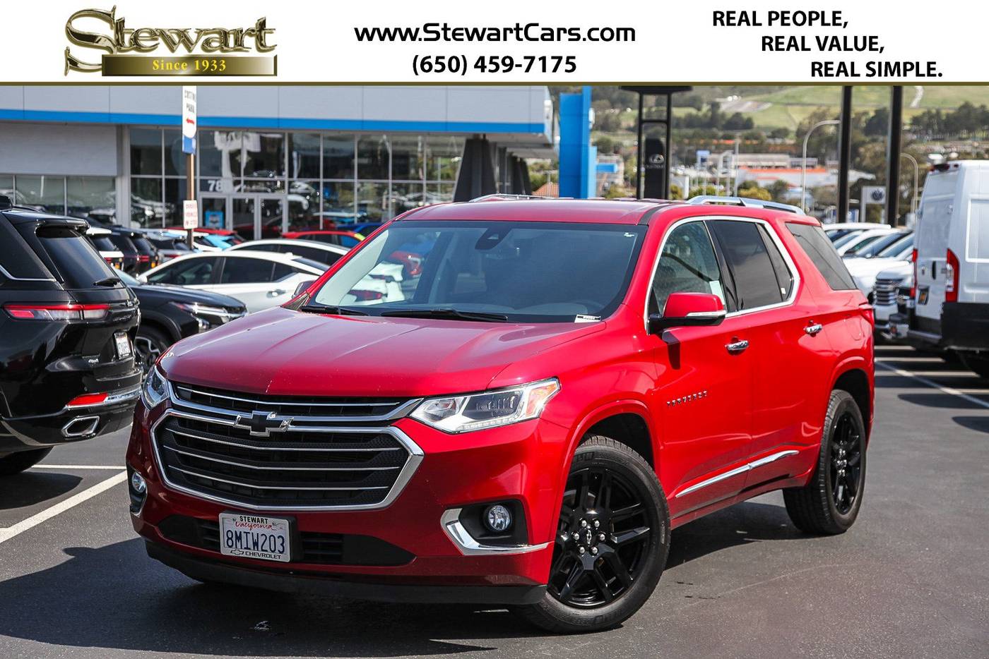 2019 Chevrolet Traverse Premier — SUV — 93,414 mi — Colma, CA