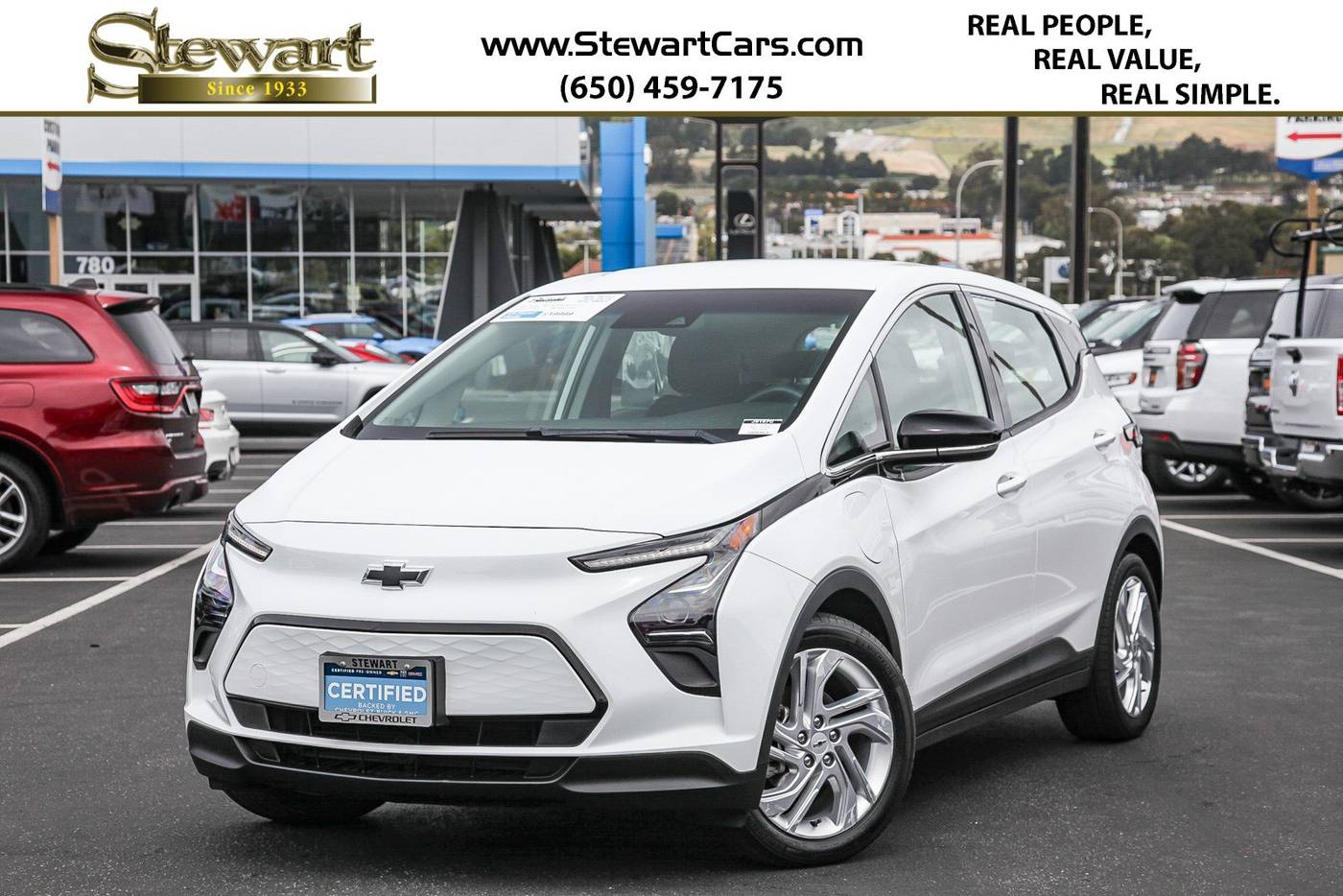 2022 Chevrolet Bolt EV 1LT — Hatchback — 23,333 mi — Colma, CA