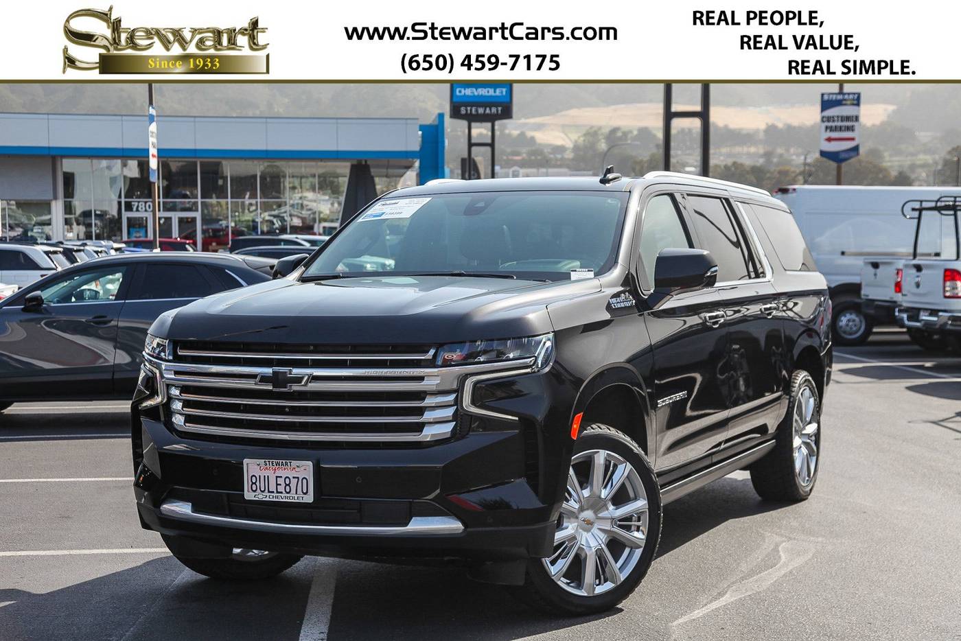 2021 Chevrolet Suburban High Country — SUV — 44,133 mi — Colma, CA