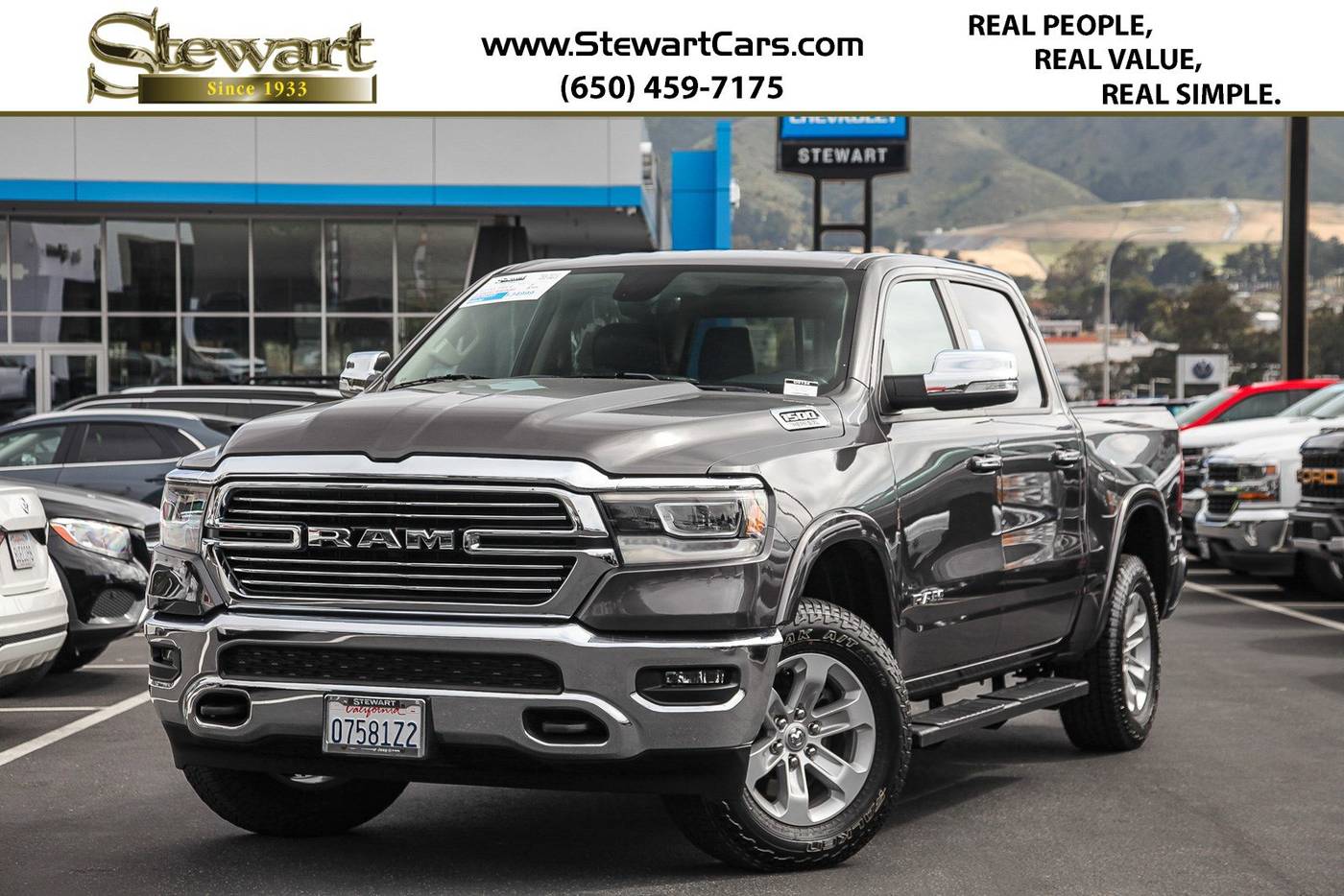 2020 Ram 1500 Laramie — Pickup Truck — 73,185 mi — Colma, CA