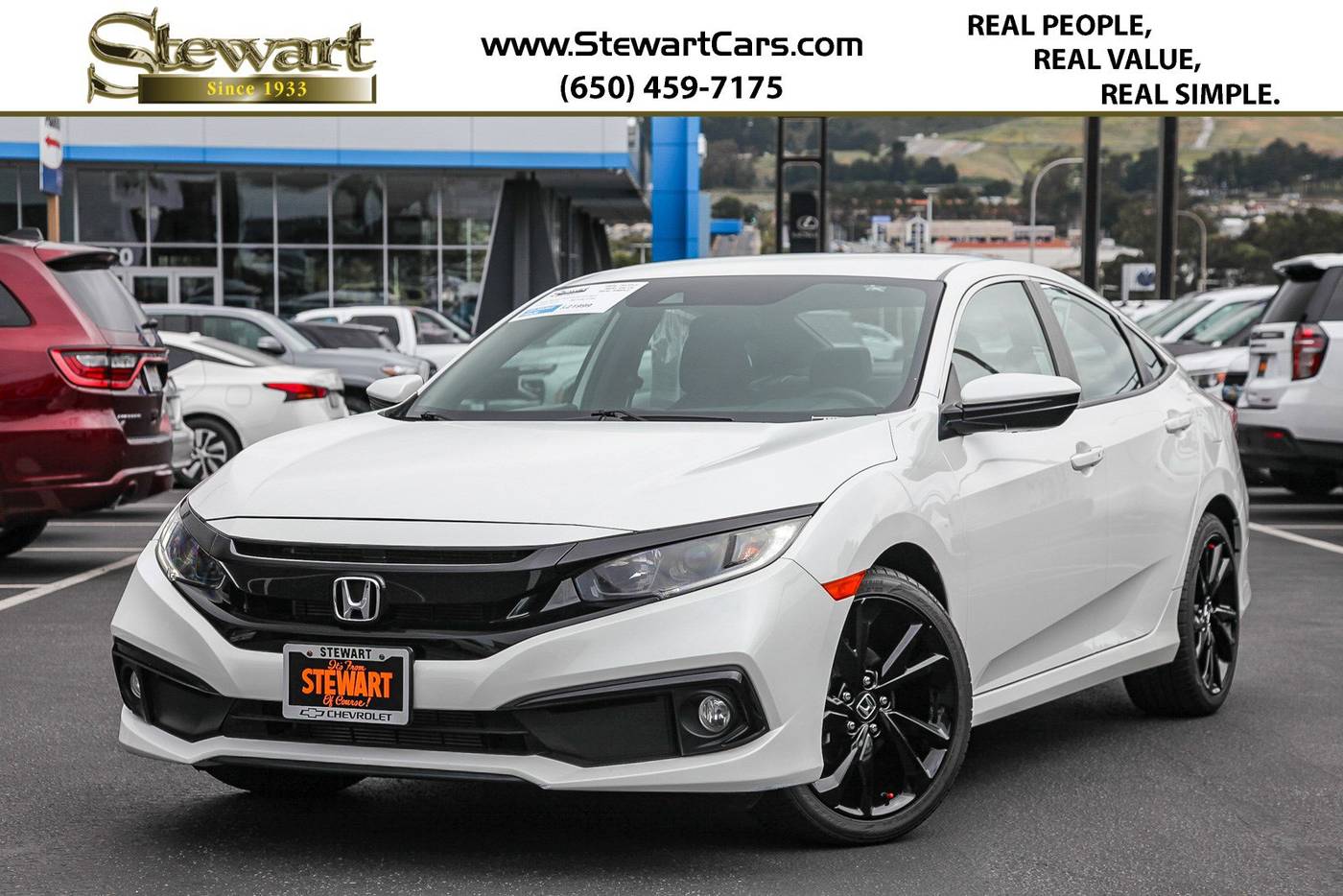 2019 Honda Civic Sport — Sedan — 47,306 mi — Colma, CA