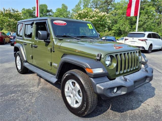 2021 Jeep Wrangler Sport S — SUV — 45,530 mi — New Bern, NC