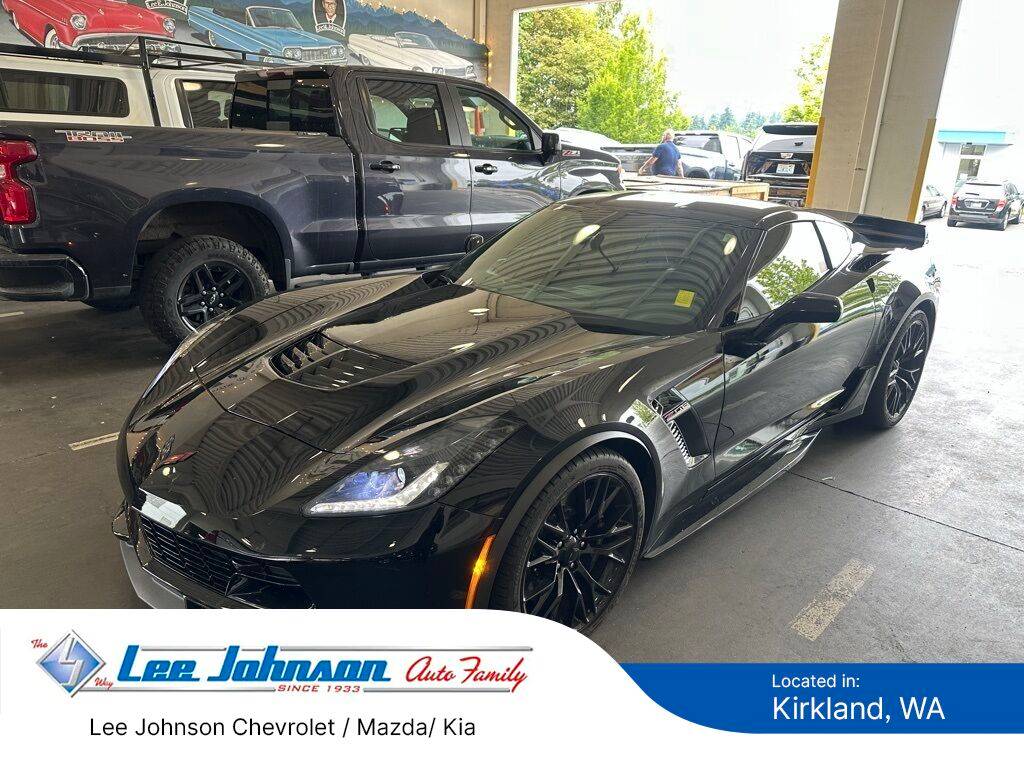2017 Chevrolet Corvette Z06 2LZ — Coupe — 8,407 mi — Kirkland, WA