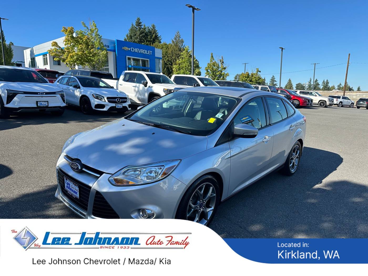 2014 Ford Focus SE — Sedan — 101,398 mi — Kirkland, WA
