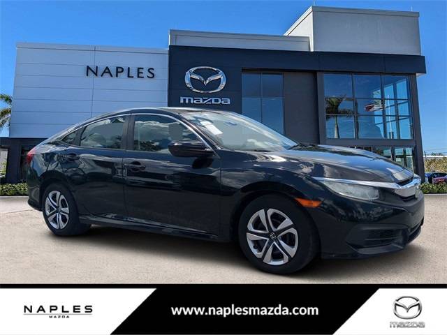 2017 Honda Civic LX — Sedan — 62,055 mi — Naples, FL