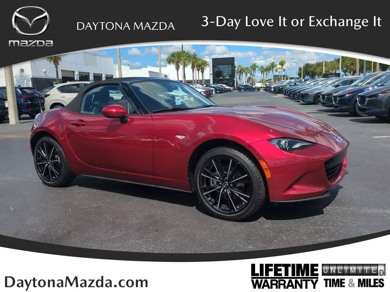 2024 Mazda MX-5 Miata Grand Touring — Convertible — 1,018 mi — Daytona Beach, FL