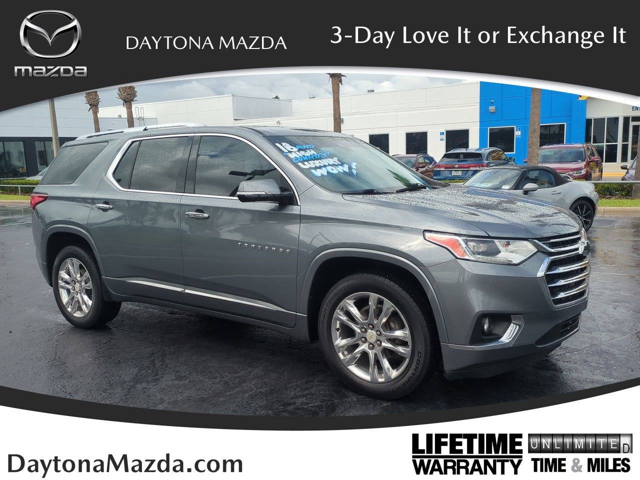 2018 Chevrolet Traverse High Country — SUV — 80,844 mi — Daytona Beach, FL