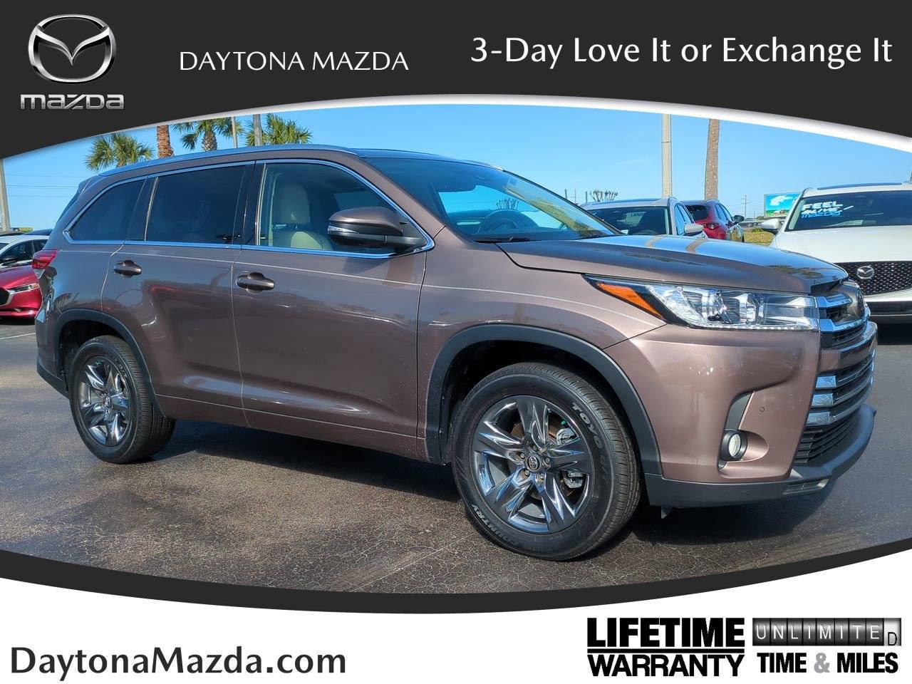2018 Toyota Highlander Limited Platinum — SUV — 76,955 mi — Daytona Beach, FL