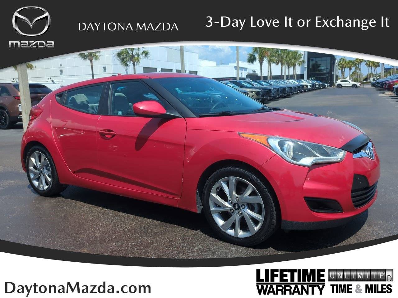2014 Hyundai Veloster Base — Hatchback — 63,810 mi — Daytona Beach, FL