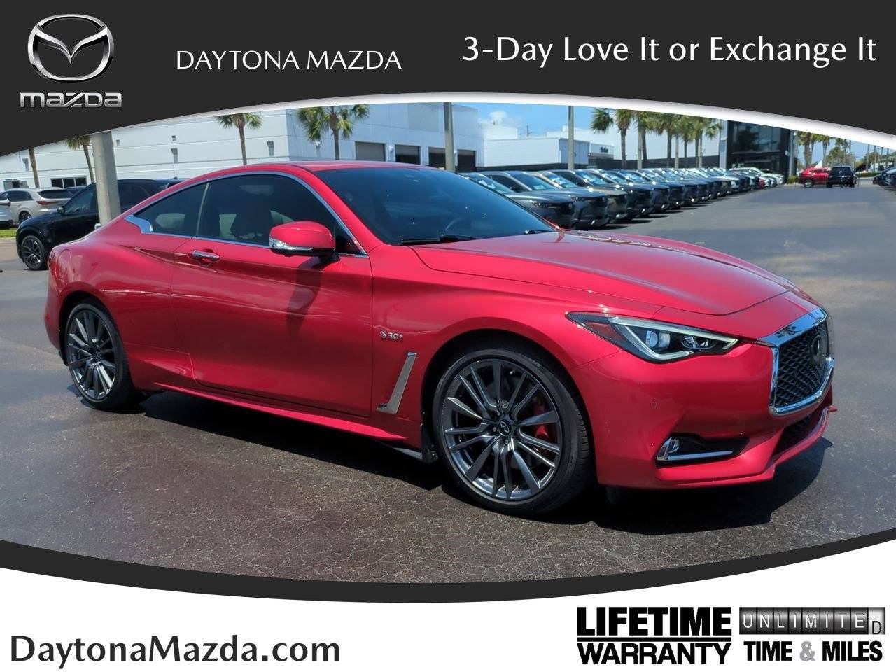 2017 INFINITI Q60 RED SPORT 400 — Coupe — 30,164 mi — Daytona Beach, FL