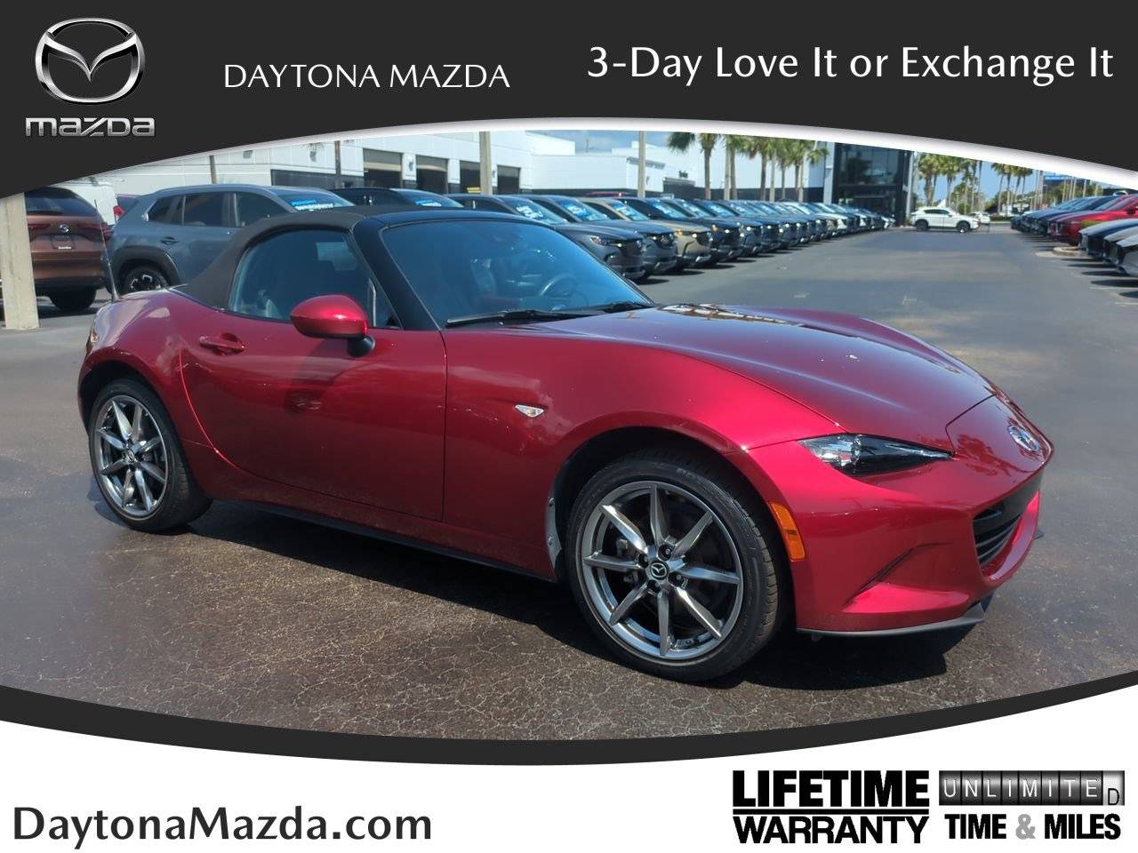 2023 Mazda MX-5 Miata Grand Touring — Convertible — 21,488 mi — Daytona Beach, FL