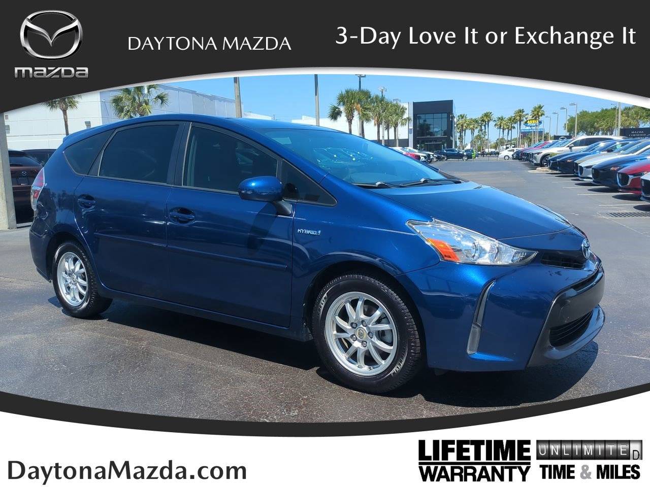 2017 Toyota Prius v Three — Wagon — 74,064 mi — Daytona Beach, FL