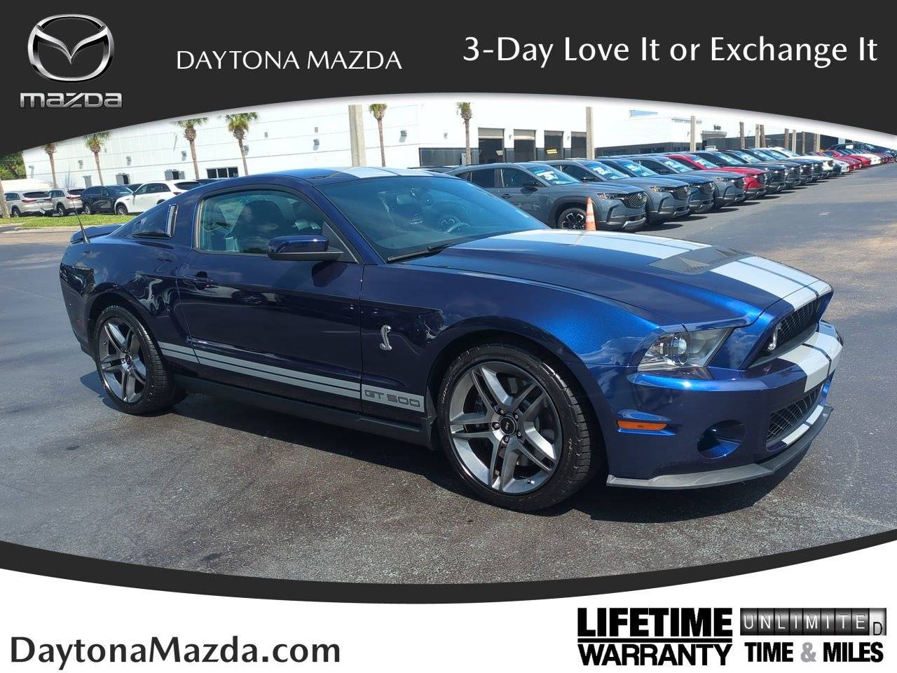 2012 Ford Mustang Shelby GT500 — Coupe — 11,935 mi — Daytona Beach, FL