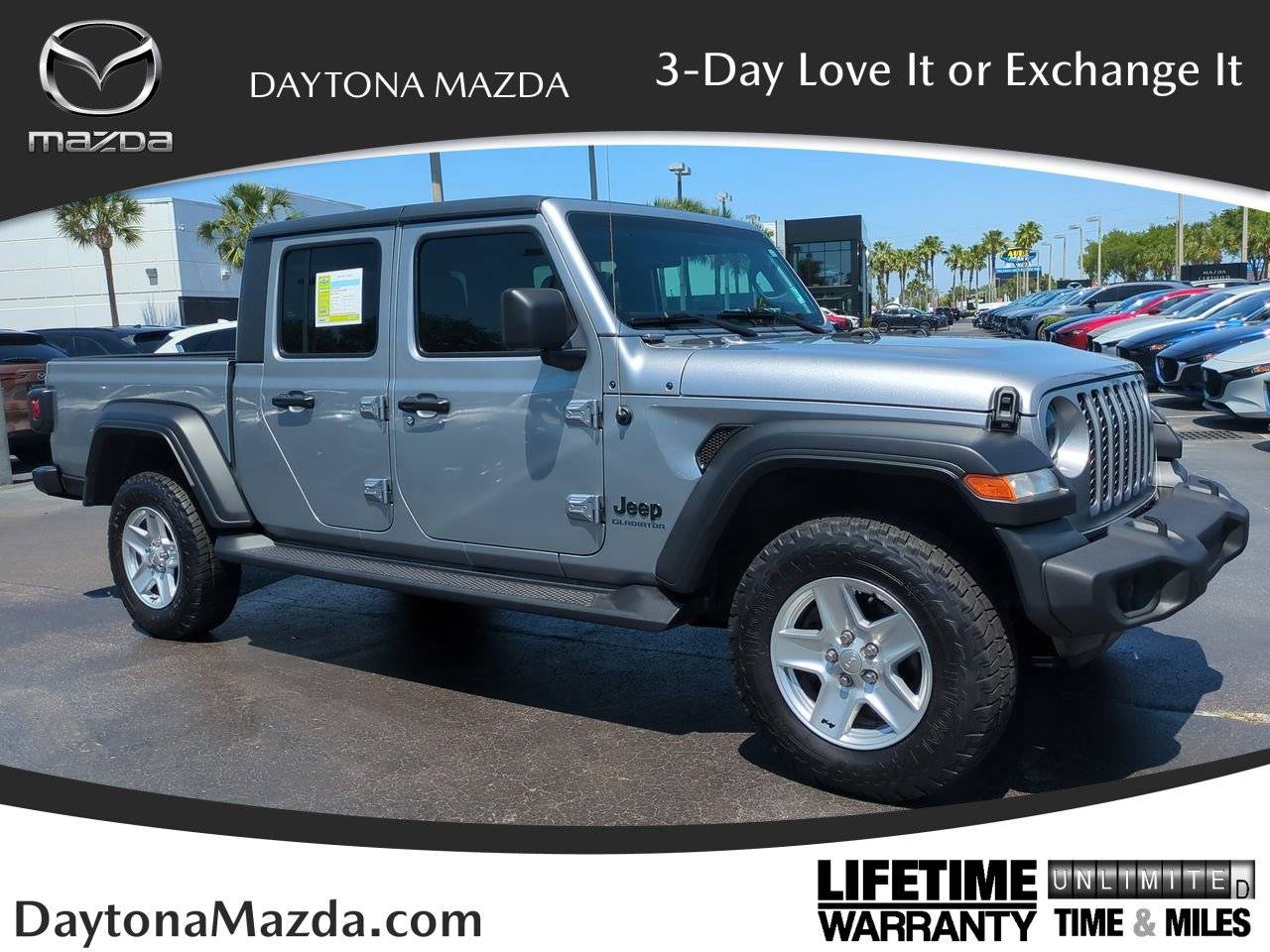 2020 Jeep Gladiator Sport S — Pickup Truck — 65,531 mi — Daytona Beach, FL