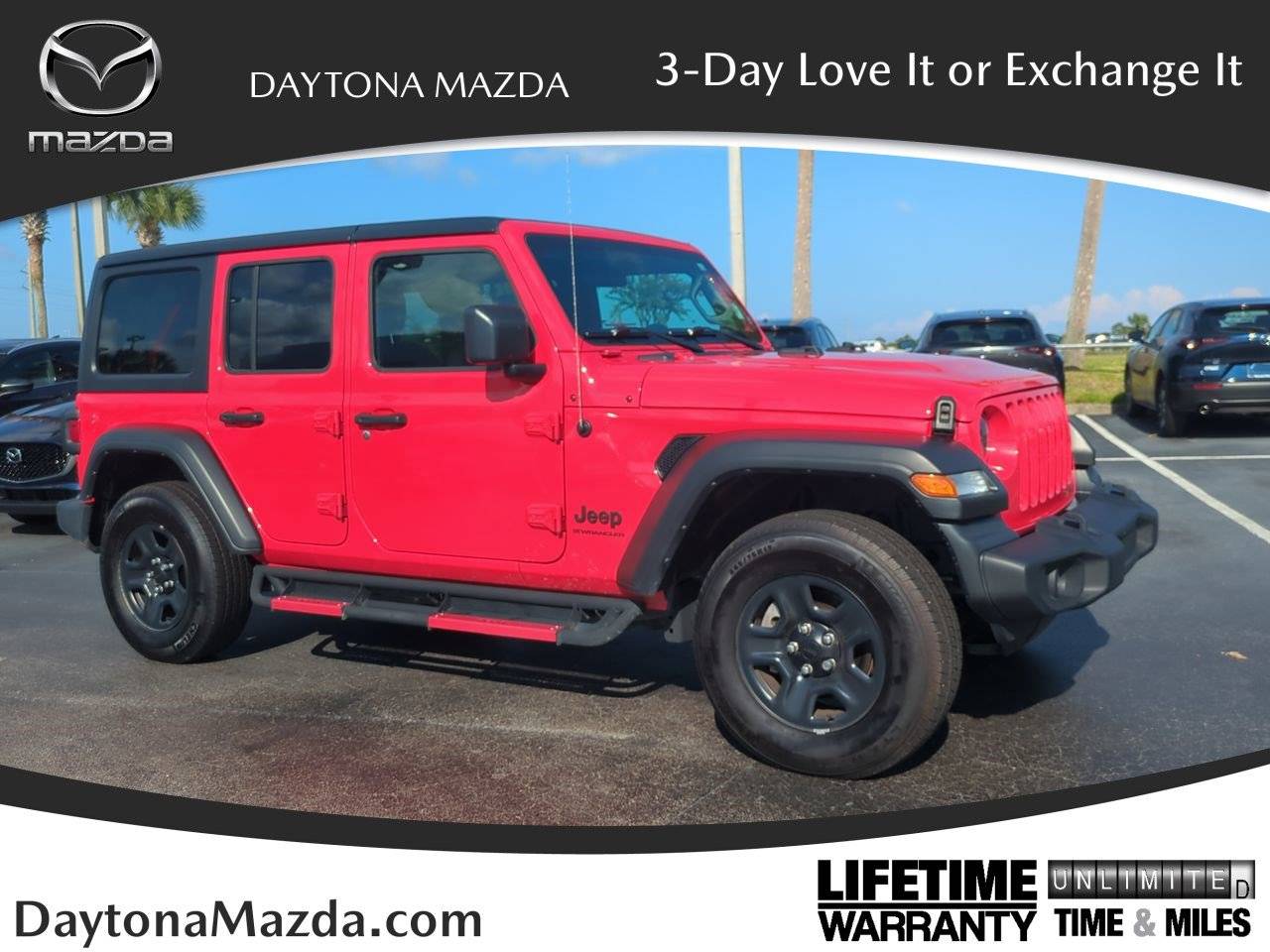 2023 Jeep Wrangler Sport — SUV — 22,851 mi — Daytona Beach, FL