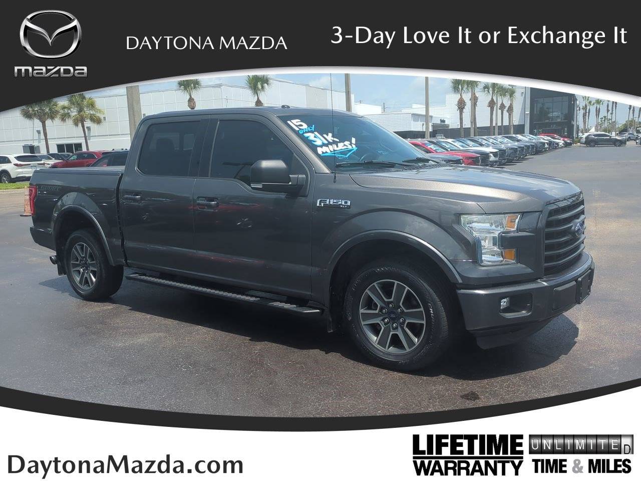 2015 Ford F-150 XLT — Pickup Truck — 31,546 mi — Daytona Beach, FL