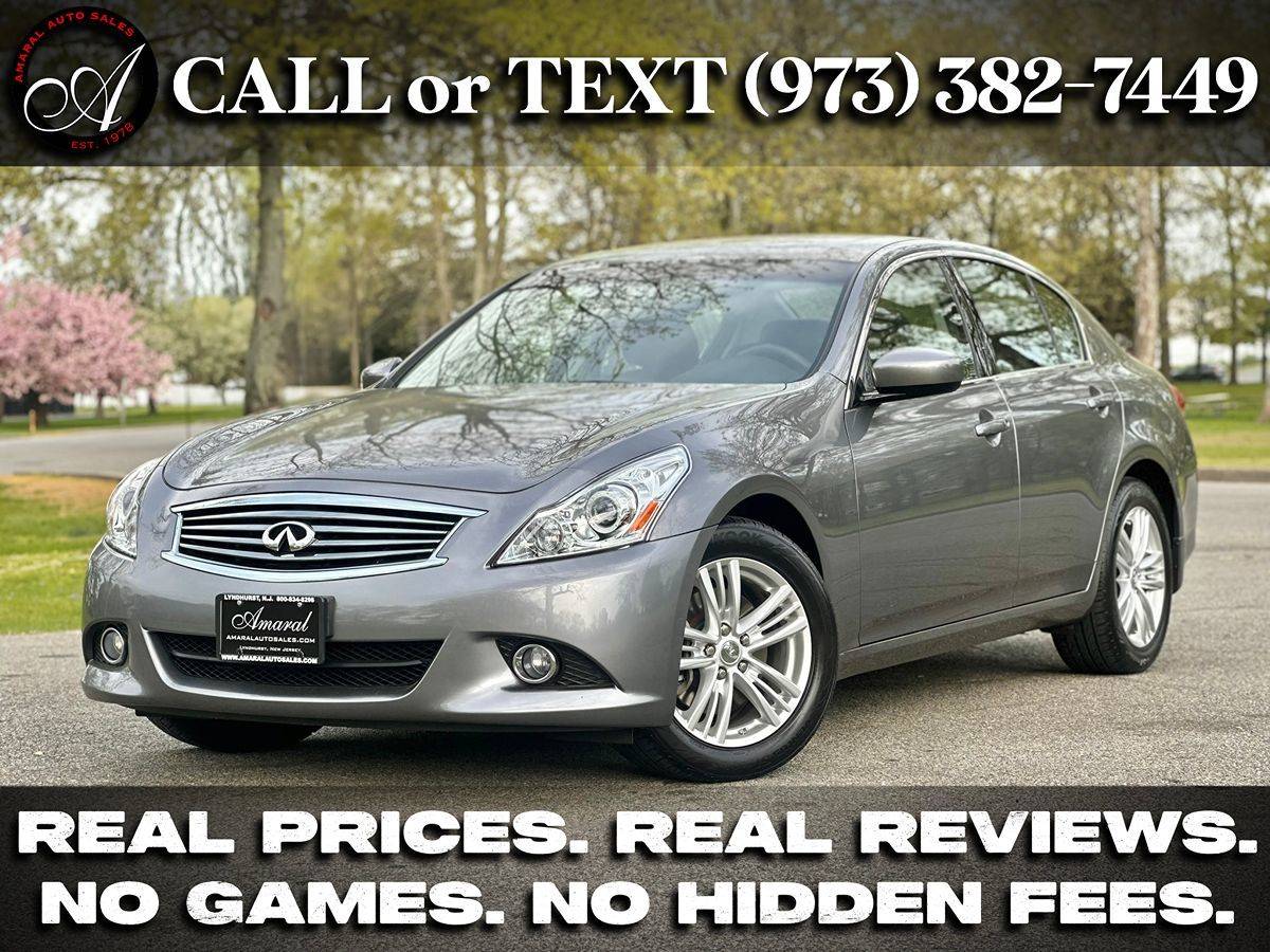 2010 INFINITI G G37x — Sedan — 49,961 mi — Lyndhurst, NJ