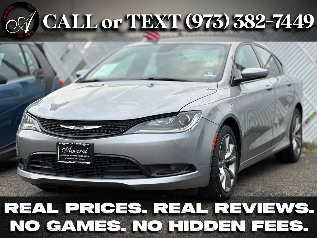 2015 Chrysler 200 S — Sedan — 103,413 mi — Lyndhurst, NJ