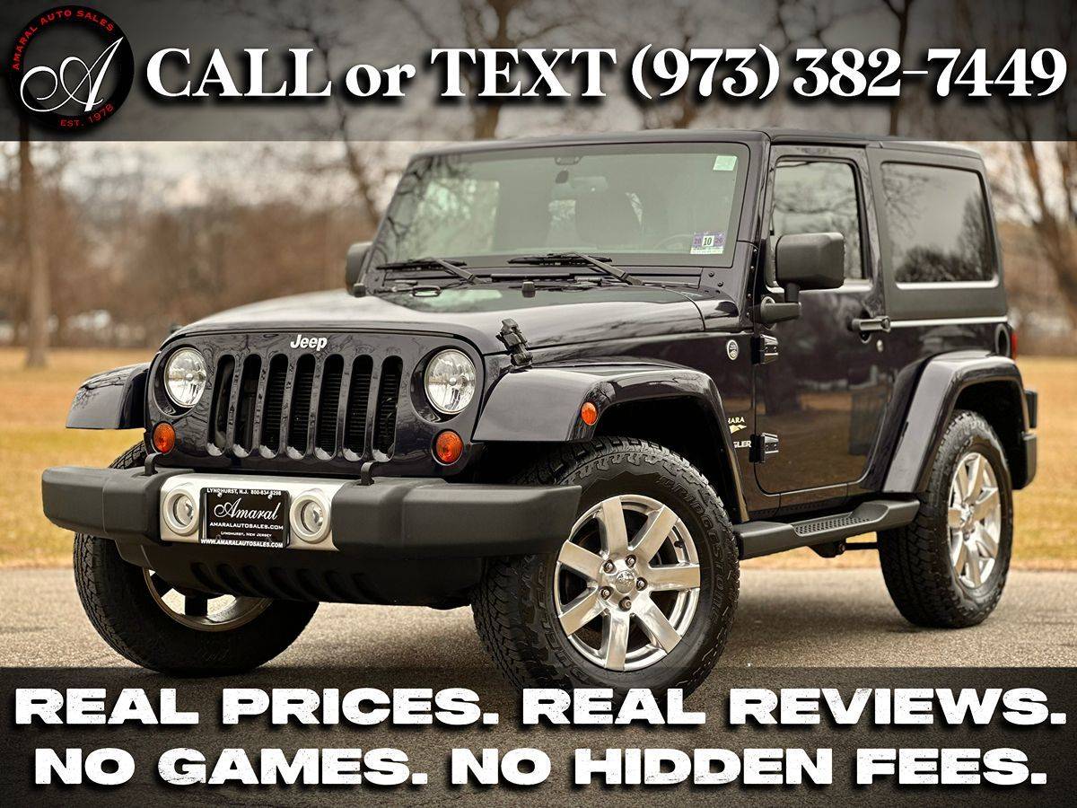 2013 Jeep Wrangler Sahara — SUV — 41,864 mi — Lyndhurst, NJ