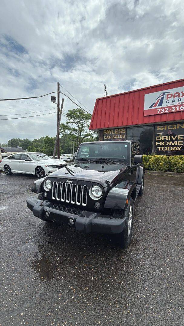 2016 Jeep Wrangler Sahara — SUV — 91,749 mi — South Amboy, NJ