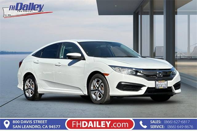 2018 Honda Civic LX — Sedan — 79,891 mi — San Leandro, CA