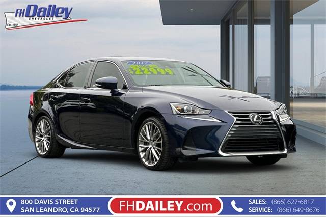 2017 Lexus IS IS Turbo — Sedan — 76,373 mi — San Leandro, CA