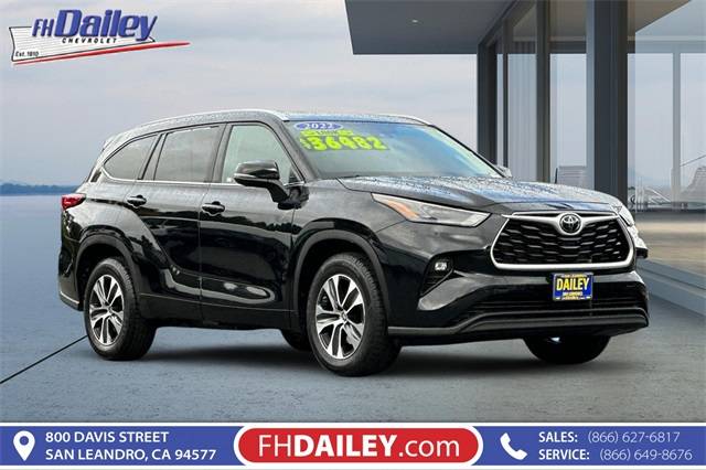 2022 Toyota Highlander XLE — SUV — 46,138 mi — San Leandro, CA