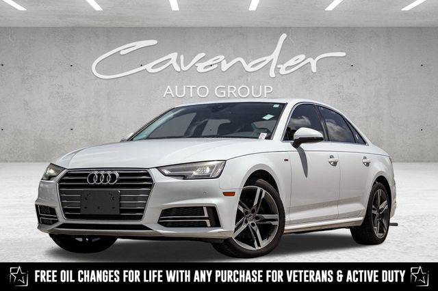 2018 Audi A4 ultra Premium Plus — Sedan — 75,422 mi — San Antonio, TX