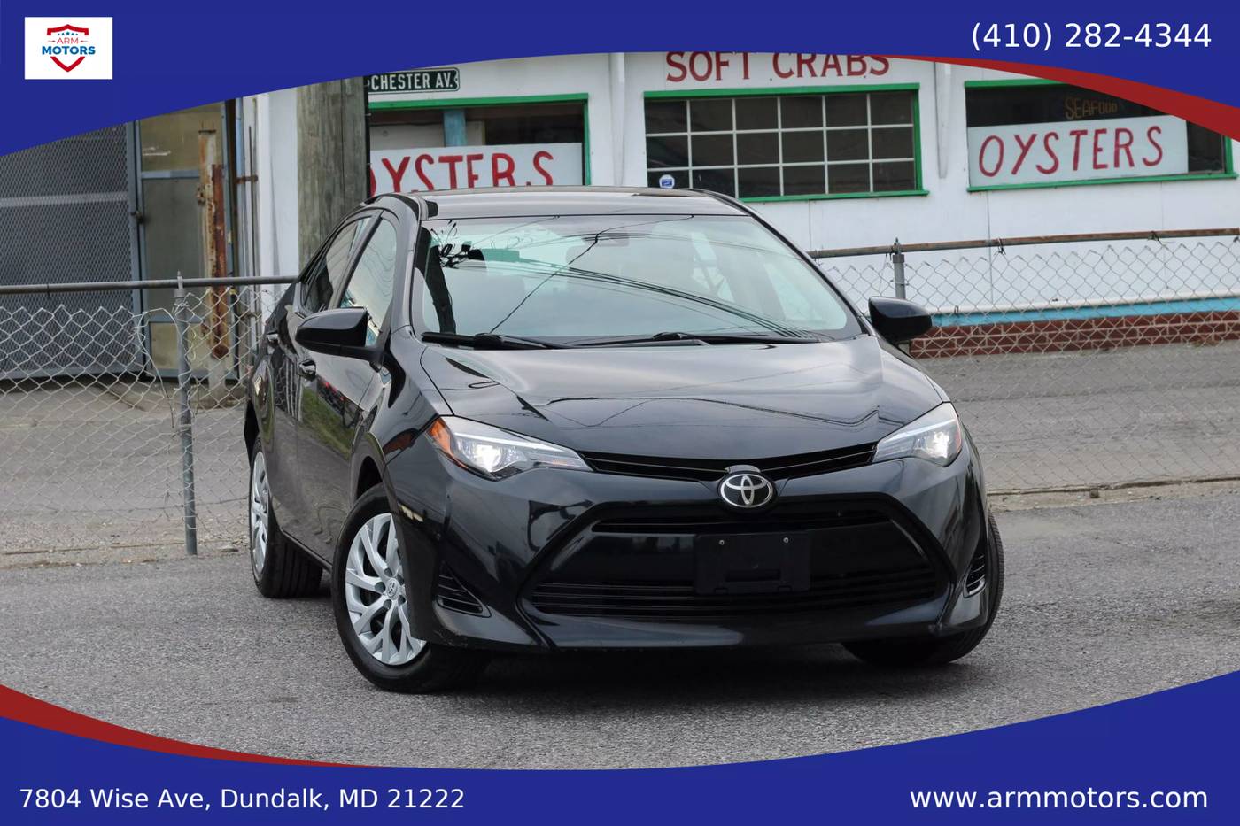 2017 Toyota Corolla LE — Sedan — 80,153 mi — Dundalk, MD