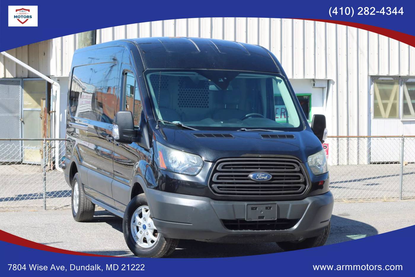2015 Ford Transit Cargo Van T-250 — Cargo Van — 65,174 mi — Dundalk, MD
