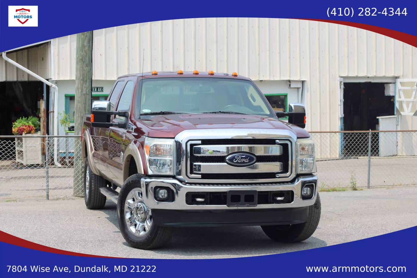 2012 Ford Super Duty F-350 Lariat — Pickup Truck — 118,646 mi — Dundalk, MD