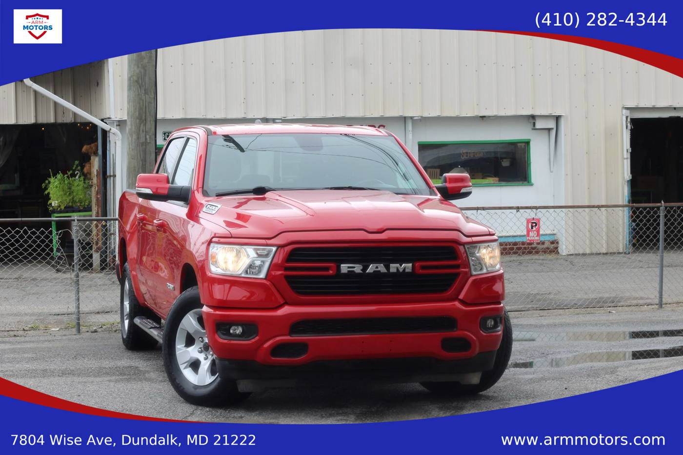 2019 Ram 1500 Big Horn/Lone Star — Pickup Truck — 45,947 mi — Dundalk, MD