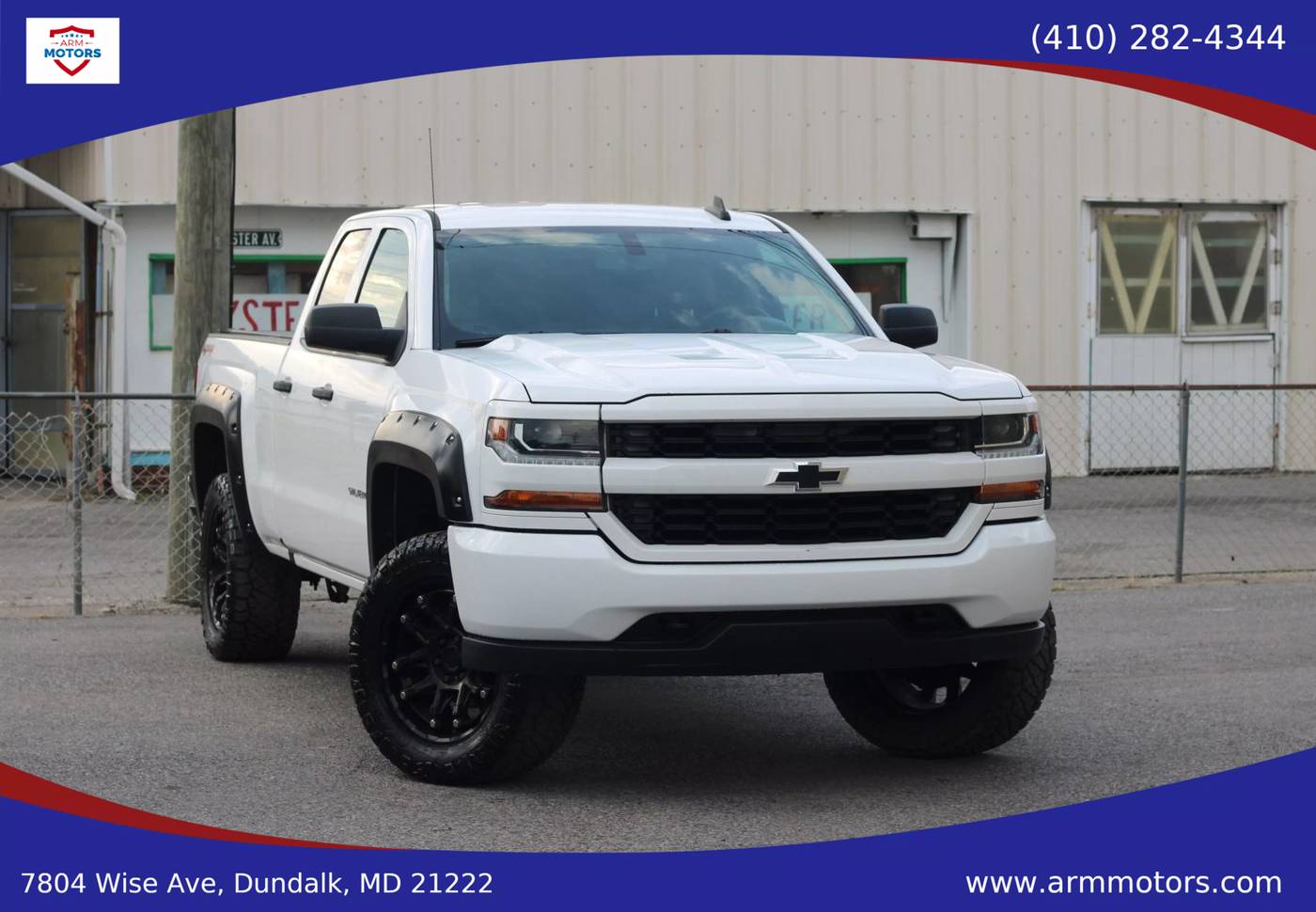 2016 Chevrolet Silverado 1500 Custom — Pickup Truck — 105,362 mi — Dundalk, MD