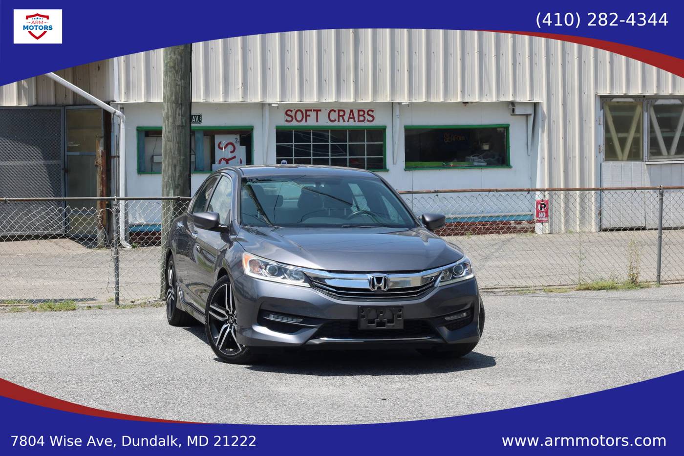 2016 Honda Accord Sport — Sedan — 117,098 mi — Dundalk, MD